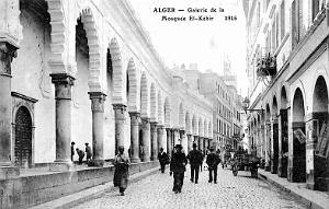 ALGER - MOSQUEE EL-KEBIR - GALERIE- 1916